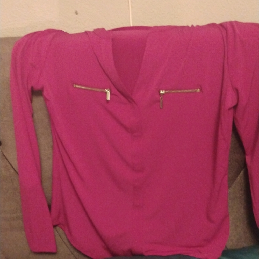 Purple blouse